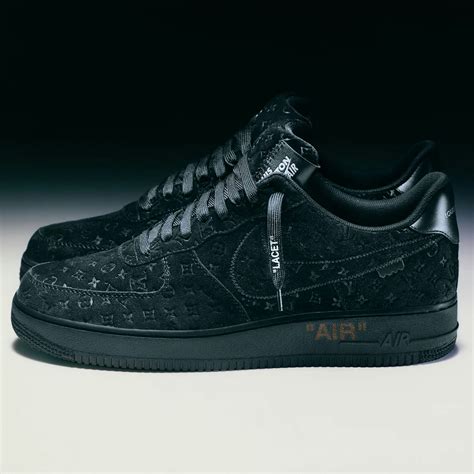 louis vuitton air force ones black|lv air force 1 high.